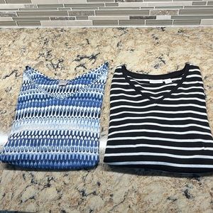Bundle of (2) Great Chico’s Tops